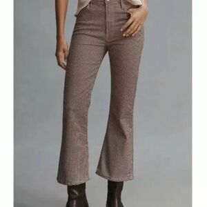 Frame Cropped Flare Pants Size 27